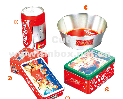 Coca cola promotional Tin