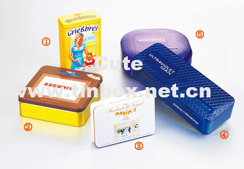 Food packaging Tin